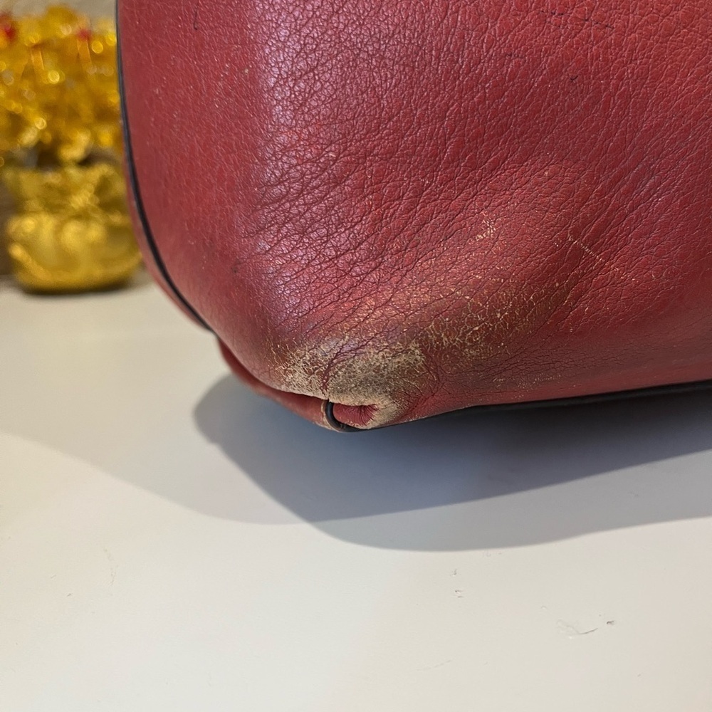 MCM COGNAC ANIMAL PRINT TOTE - Picture 5 of 16